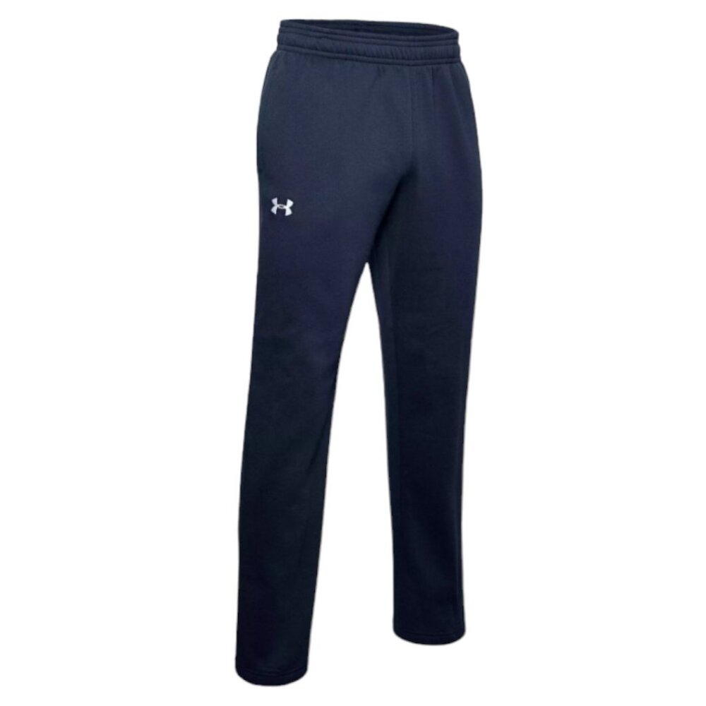 UNDER ARMOUR Men's Fleece Sweatpants Size 4XL Thermal Coldgear Navy Blue NWT